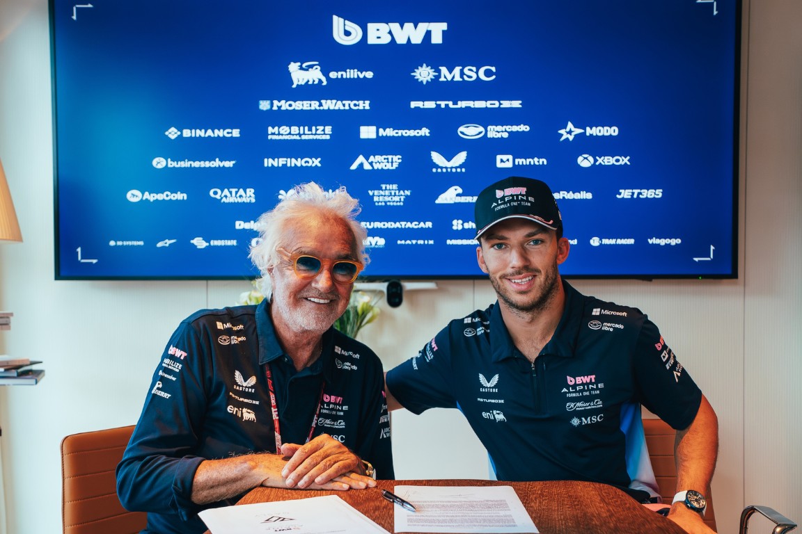 F1: Pierre Gasly w Alpine do 2028 roku